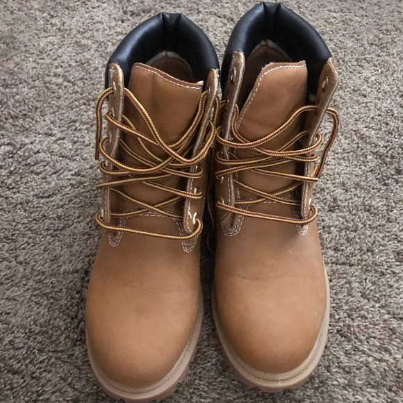 Shoes Boots Nwob Mustard Yellow Combat Boots Poshmark